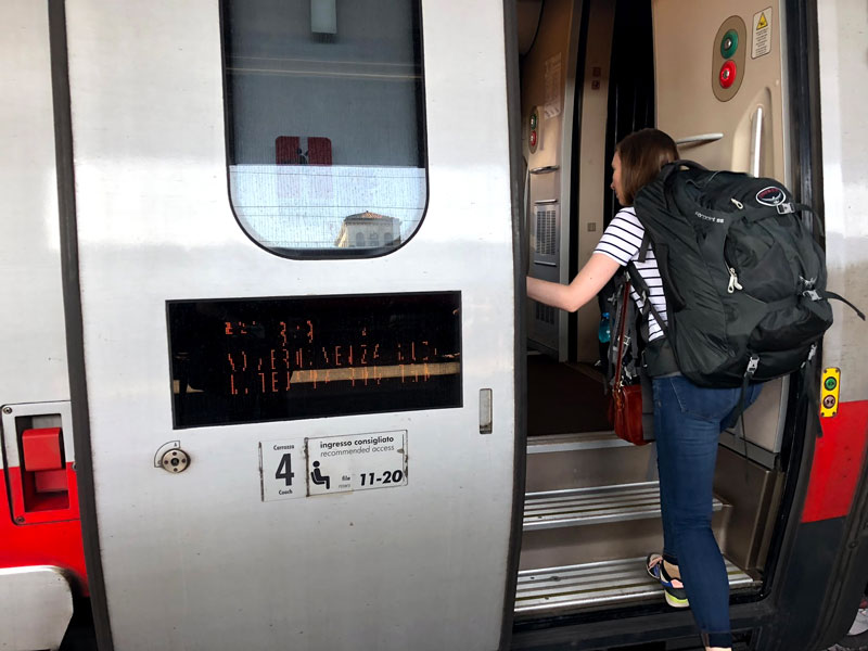 Backpacks For Trains