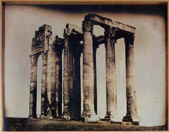 The First Image Of The Temple Of Zeus