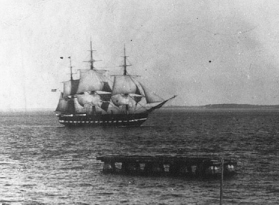 The First Image Of The USS Constitution Sailing