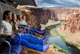The Ride Takes You Over The Grand Canyon