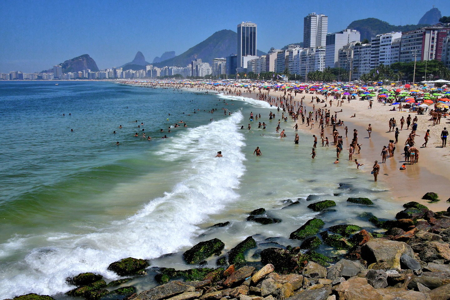 Copacabana Beach.