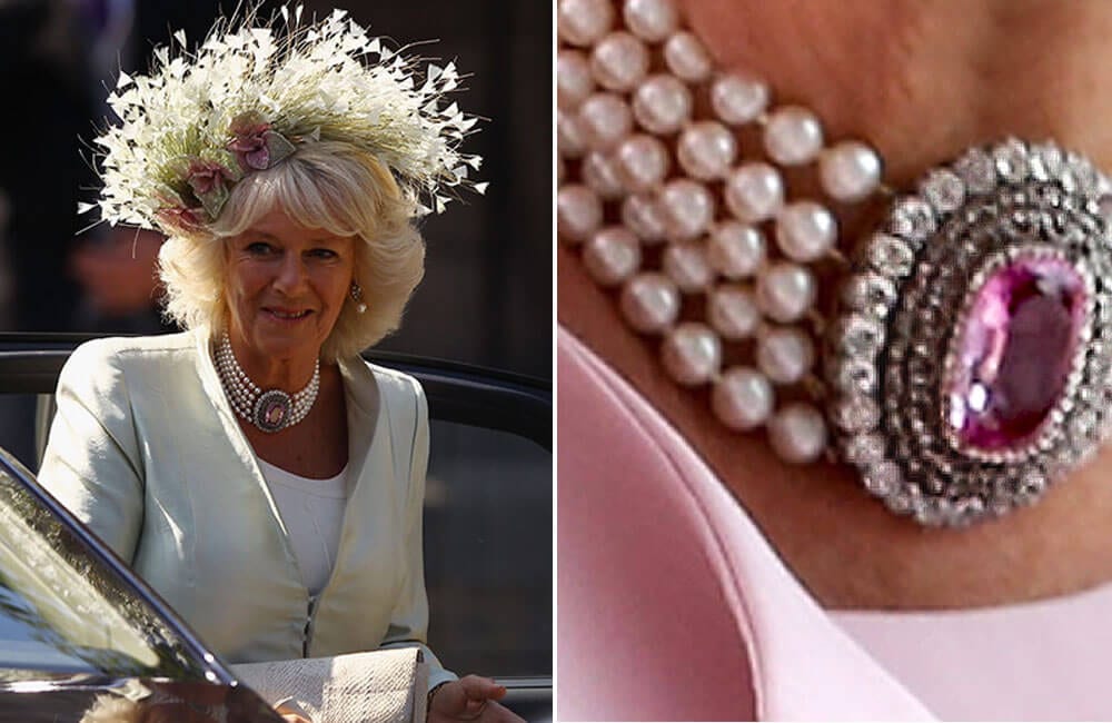 4. Pink Topaz Choker From The Duchess Of Cornwall