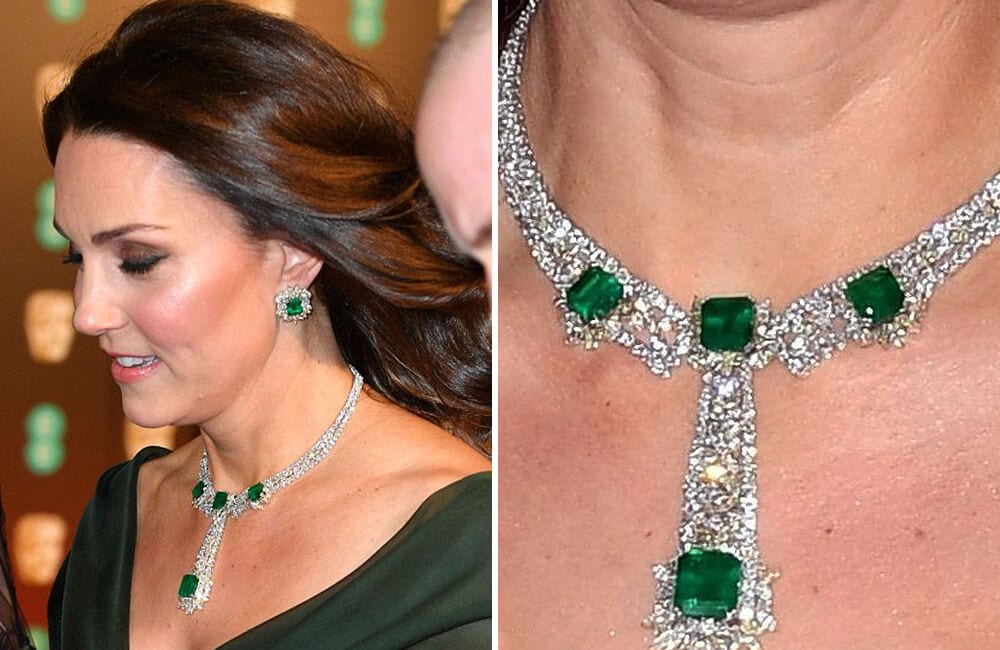 Emerald Necklace, Earrings, & Bracelet Set
