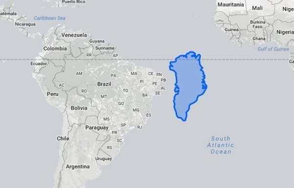 South America Vs. Greenland