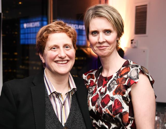 Christine Marinoni & Cynthia Nixon