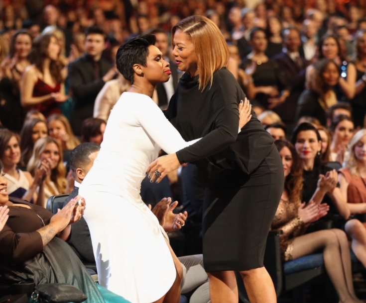 Queen Latifah & Jeanette Jenkins