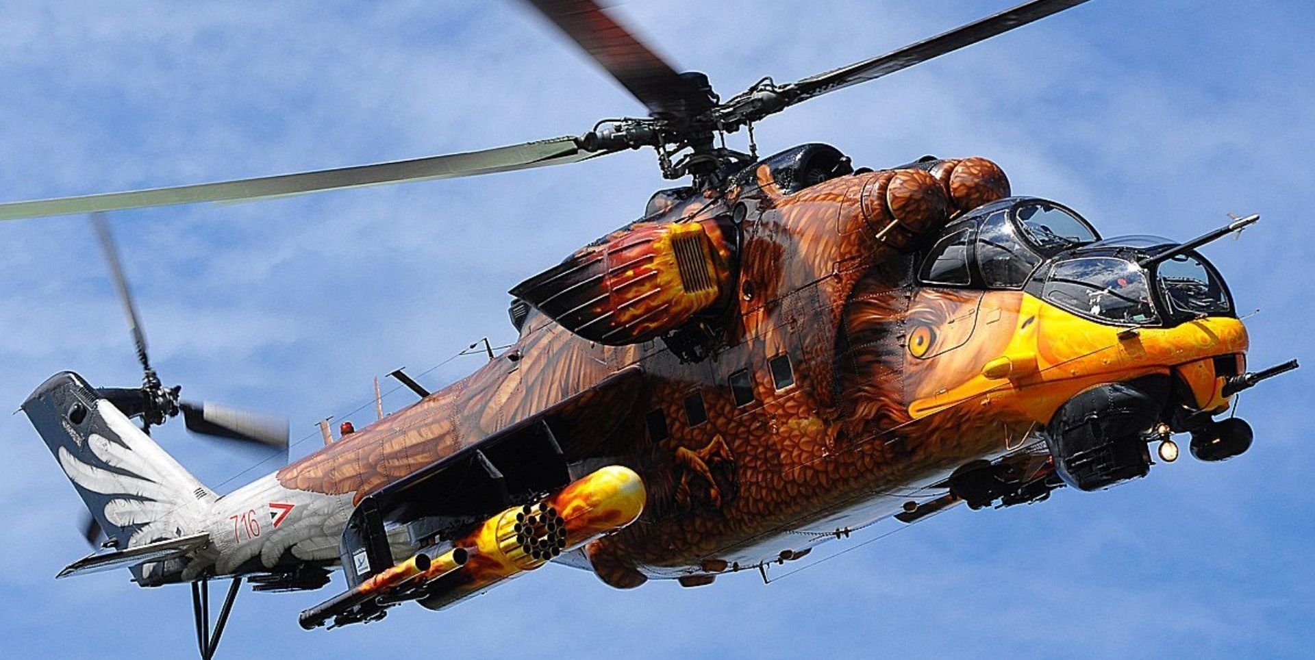 Mi 24V Hind From The Hungarian Air Force
