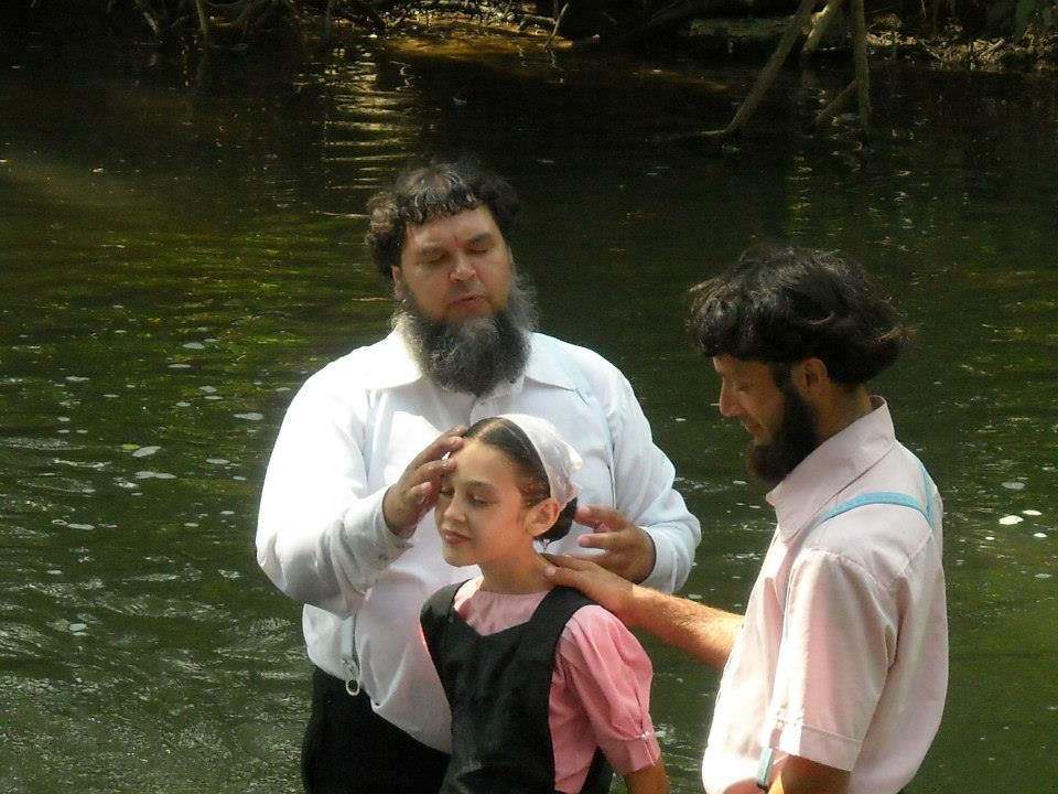 Amish Baptism