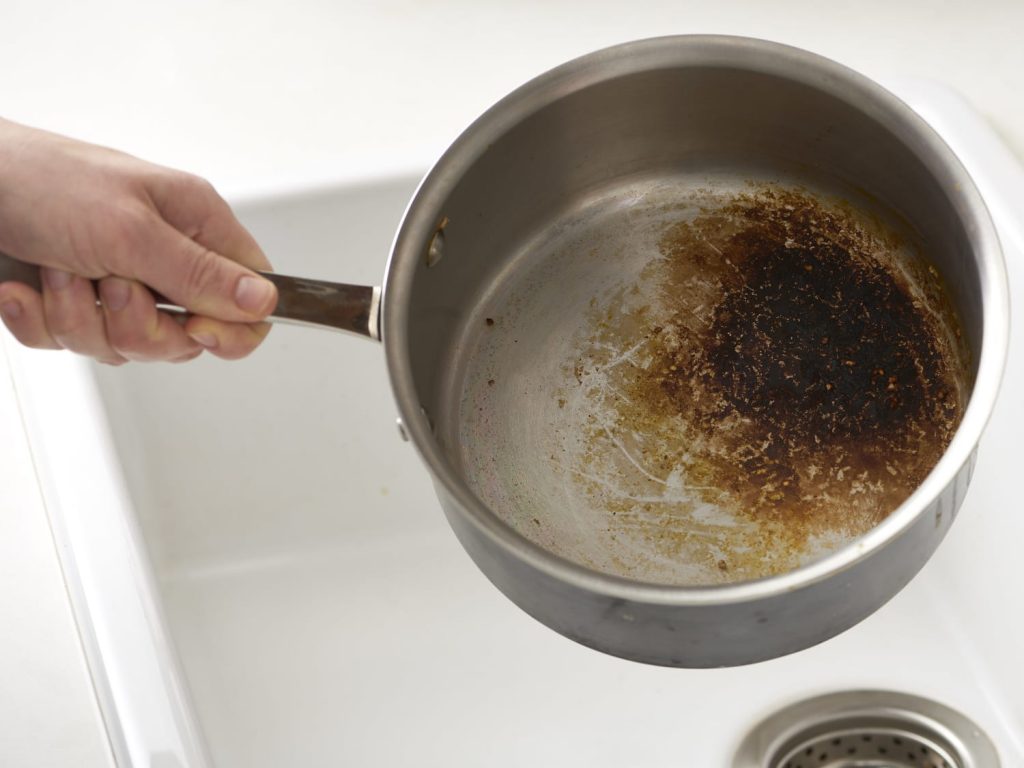 Cleaning Scorched Pots