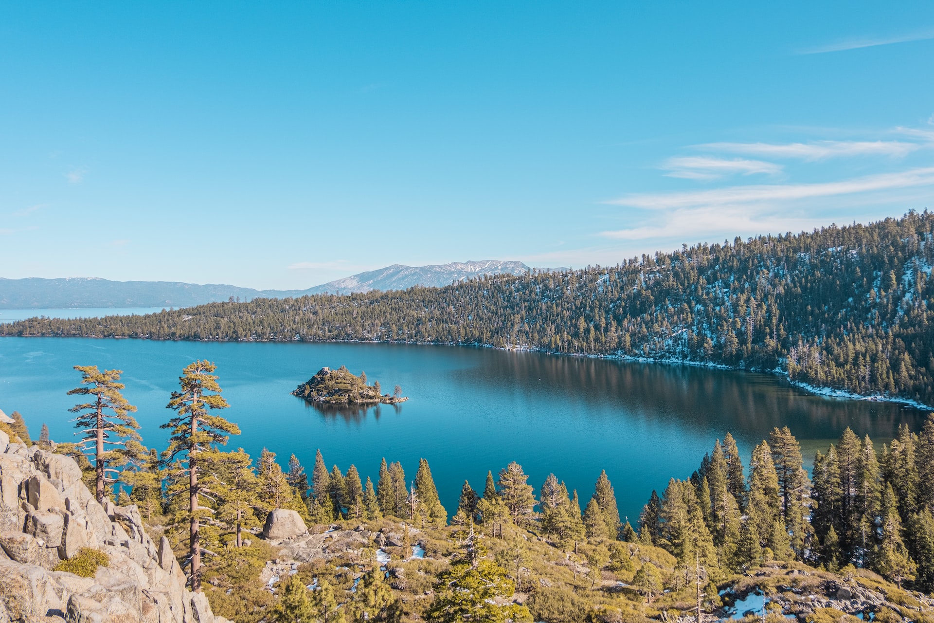Lake Tahoe, California And Nevada
