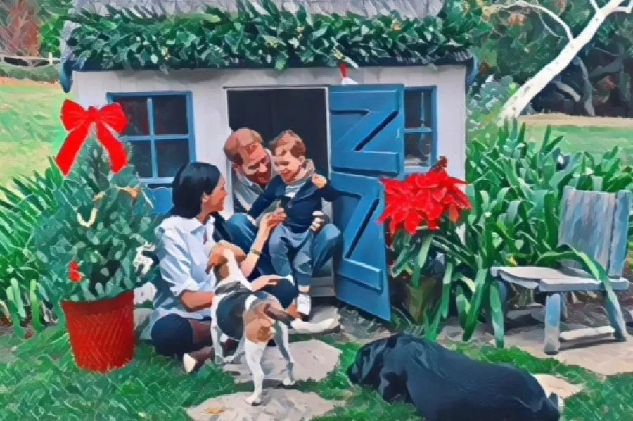 Christmas Away (Duke And Duchess Of Sussex:Doria Ragland)