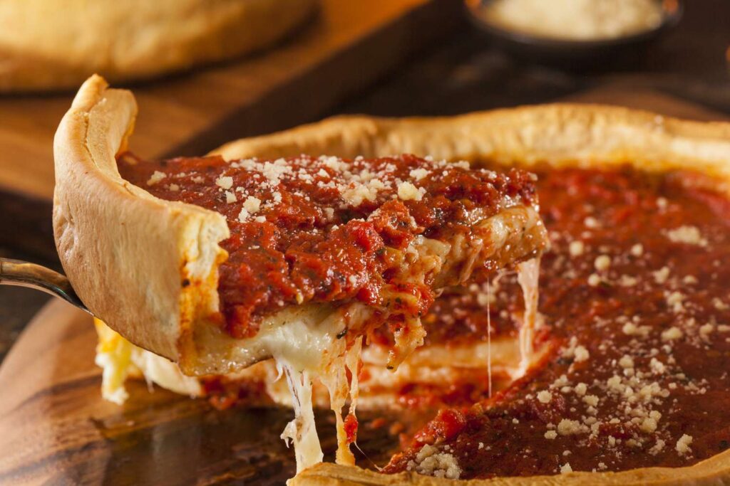Deep Dish Pizza A Chicago Institution